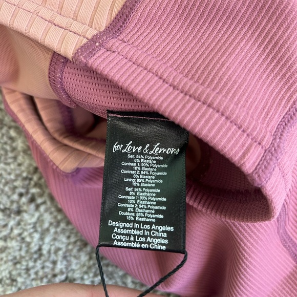 *FOR LOVE & LEMONS Dani Biker Short O-9 - Picture 8 of 9